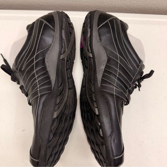 Florsheim Men's Toronto Oxford Shoes Size 10.5 Black Leather Lace up - Picture 12 of 14